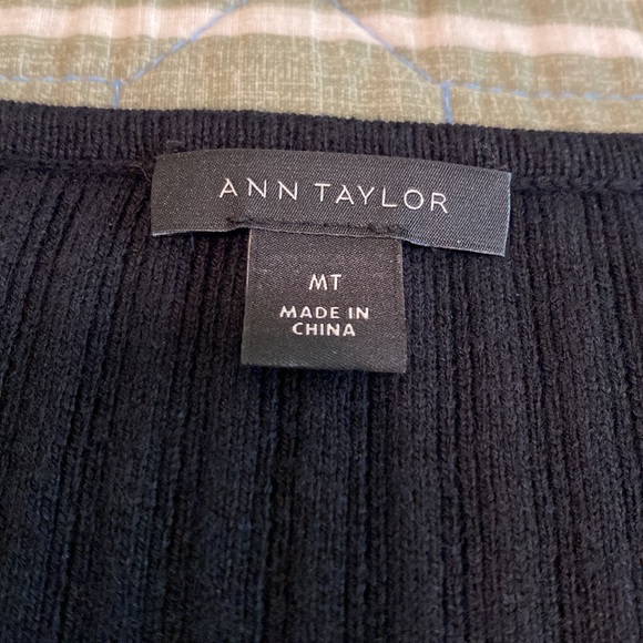 Knit maxi Ann Taylor dress - essentially brand new!  Tall size! - Picture 4 of 7